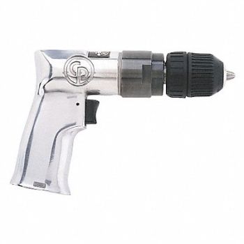 CHICAGO PNEUMATIC Drill Air-Powered Pistol Grip 3/8 in, 36WC60