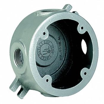 HUBBELL KILLARK Conduit Outlet Body Aluminum Trd Sz 1in, 10N040