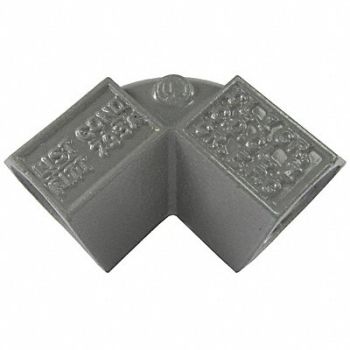 HUBBELL KILLARK Elbow Iron Trade Size 3/4in, 10N050