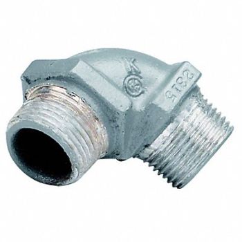 HUBBELL KILLARK Elbow Aluminium Trade Size 1/2in, 10N061