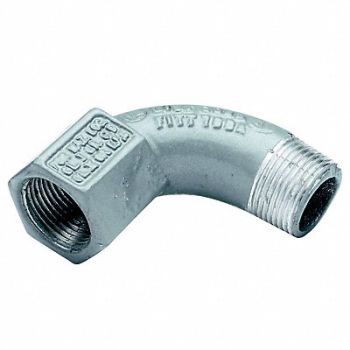 HUBBELL KILLARK Elbow Aluminium Trade Size 1/2in, 10N065
