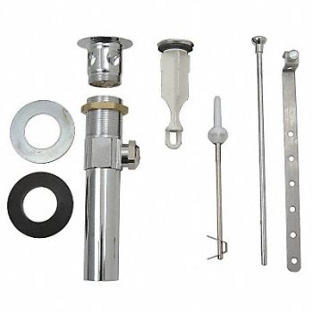 DELTA Faucet Pop-Up Drain AssemblyChrome, 10N730