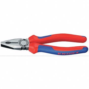 KNIPEX Linemans Pliers 6-1/4 Ergonomic Handle, 50JT97