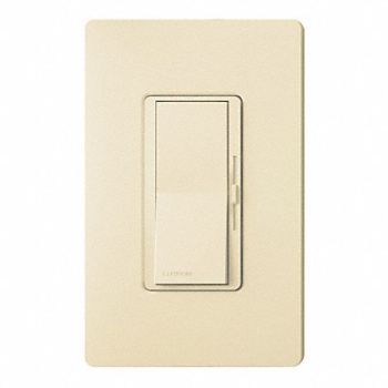 LUTRON Lighting Dimmer Decora Rocker Ivory, 36WG98