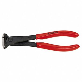 KNIPEX End Cutting Nippers 6-1/4 In, 10T972