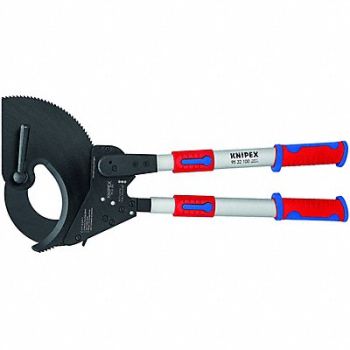 KNIPEX Ratchet Cable Cutter Center Cut 26-3/4In, 10U151
