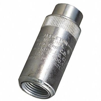 APPLETON ELECTRIC Expansion Union Steel Trade Size 3/4in, 10U877