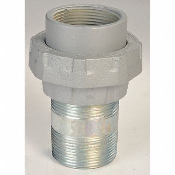 APPLETON ELECTRIC Straight Union Aluminium Trade Size 4in, 10U894