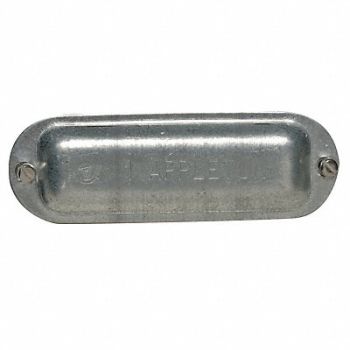 APPLETON ELECTRIC Conduit Access Cover Steel, 10V911