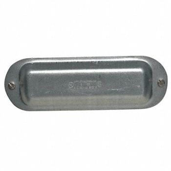 APPLETON ELECTRIC Conduit Access Cover Steel, 10V917