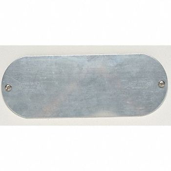 APPLETON ELECTRIC Conduit Access Cover Steel, 10V921