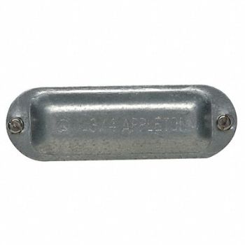 APPLETON ELECTRIC Conduit Access Cover Steel, 10V927