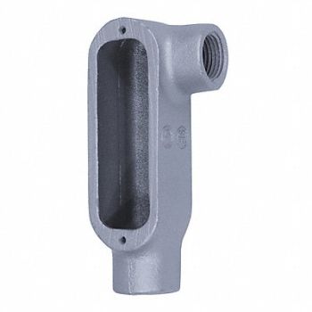 APPLETON ELECTRIC Conduit Outlet Body Iron LL 3-1/2 In., 10W013