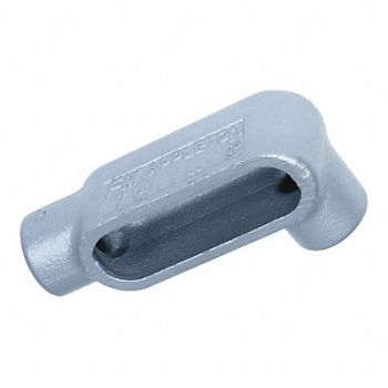 APPLETON ELECTRIC Conduit Outlet Body Iron LL 3 In., 10W037