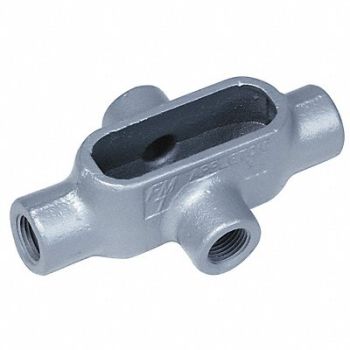 APPLETON ELECTRIC Conduit Outlet Body Iron X 2 In., 10W188