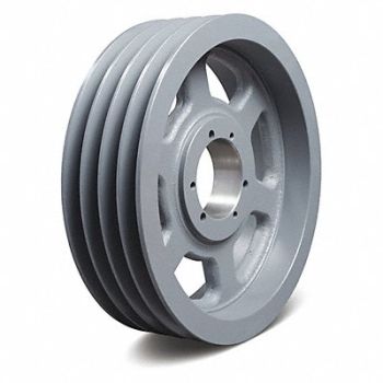 TB WOOD S V-Belt Pulley Detachable 4Groove 31.5 OD, 5YLA8