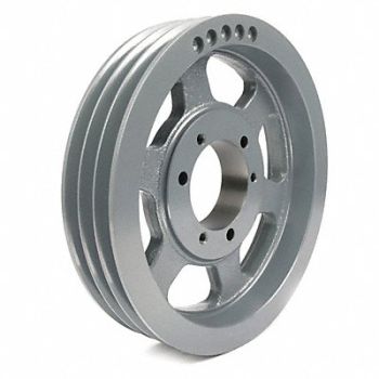 TB WOOD S V-Belt Pulley Detachable 3Groove 28 OD, 5YLA5