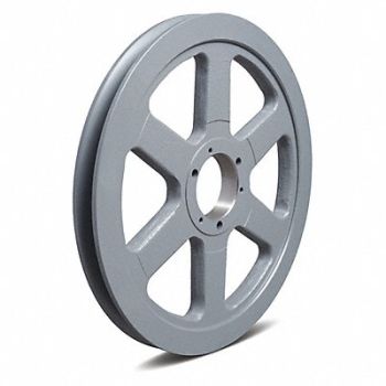 TB WOOD S V-Belt Pulley Detachable 1Groove 9.75 OD, 5YKP0