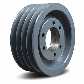TB WOOD S V-Belt Pulley Detachable 4Groove 11.8 OD, 5YKY2