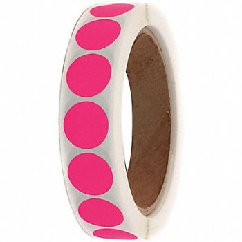 ROLL PRODUCTS 3/4 Color Code Circles Flo P, 10Y501