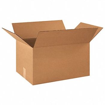 GRAINGER APPROVED Shipping Box 21x14x10 in, 10Y711