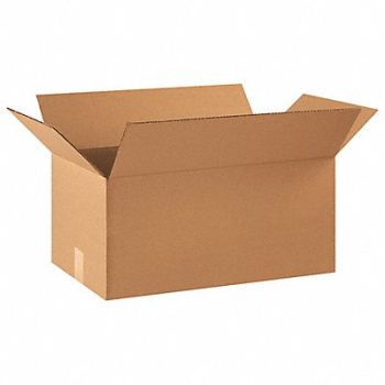 GRAINGER APPROVED Shipping Box 22x12x10 in, 10Y714