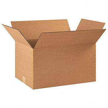 GRAINGER APPROVED Shipping Box 22x14x12 in, 10Y717