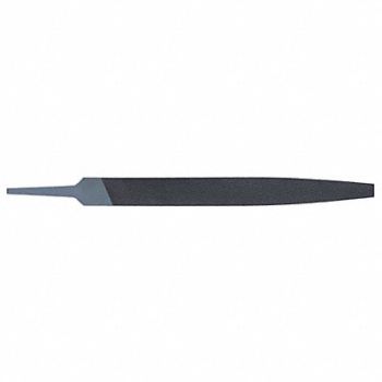 WESTWARD Warding File Second Cut Rect 6 In L, 10Z732