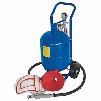 WESTWARD Abrasive Blaster Press 45lb 60-125psi, 10Z913