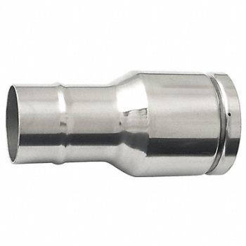 NILFISK Inlet Reducer 5-3/4 L 2-3/4 dia., 116P27