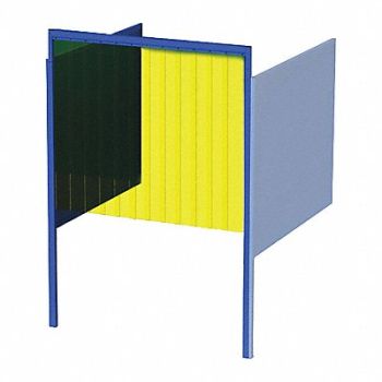 GREENE MANUFACTURING INC. Welding Booth 5ft.x5ft. Wall Mounted, 118W33