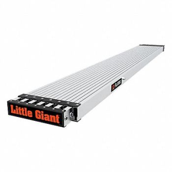 LITTLE GIANT Adj. Aluminum 2-Person Plank 108 in L, 803J16