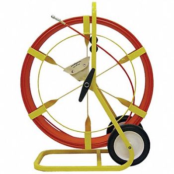 JAMESON Marked Fish Tape 3/8Inx600ft Fiberglass, 6GCR3