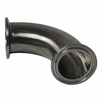 MAXPURE Elbow 90 Deg T316L SS Clamp, 11A377