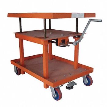 DAYTON Lift Table 2000 lb Steel Fixed, 11A565