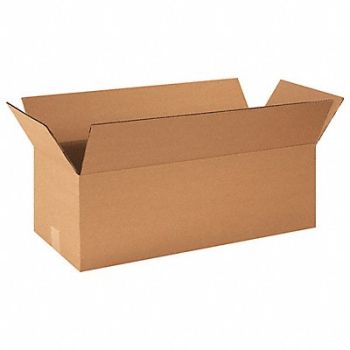 GRAINGER APPROVED Shipping Box 24x10x8 in, 11A627