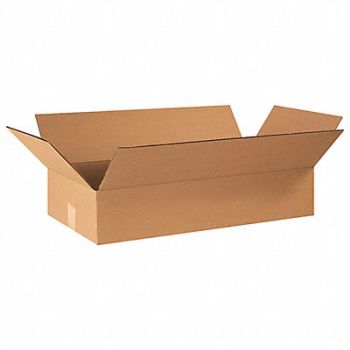 GRAINGER APPROVED Shipping Box 24x12x4 in, 11A628