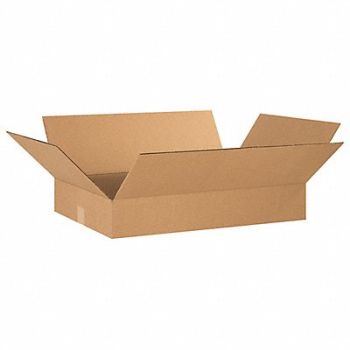 GRAINGER APPROVED Shipping Box 24x16x4 in, 11A634