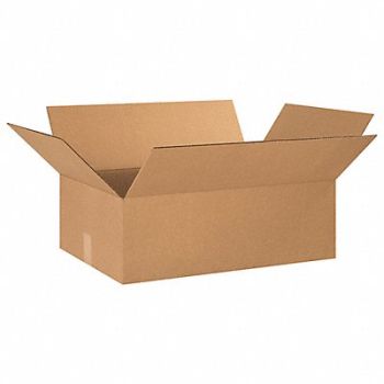GRAINGER APPROVED Shipping Box 24x16x8 in, 11A636