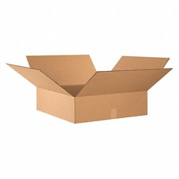 GRAINGER APPROVED Shipping Box 24x24x7 in, 11A644