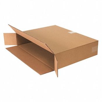 GRAINGER APPROVED Shipping Box 24x5x18 in, 11A646