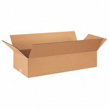 GRAINGER APPROVED Shipping Box 28x12x6 in, 11A655
