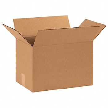 GRAINGER APPROVED Shipping Box 15x10x10 in, 11A723