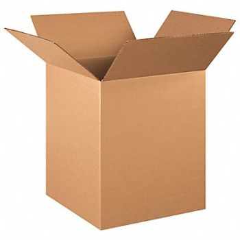 GRAINGER APPROVED Shipping Box 16x16x20 in, 11A749
