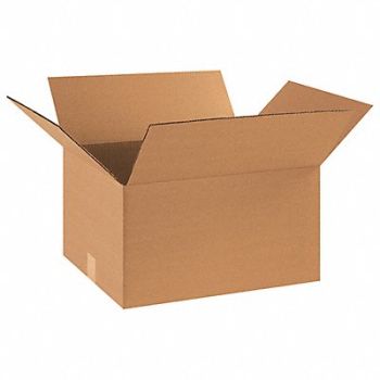 GRAINGER APPROVED Shipping Box 18x14x10 in, 11A766