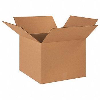 GRAINGER APPROVED Shipping Box 18x18x14 in, 11A775