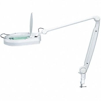 LUMAPRO MagnifierLight Articulating AR 16in WH, 10C907