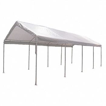 GRAINGER APPROVED Universal Canopy 26Ft. 7In. X 10Ft. 8In., 11C541