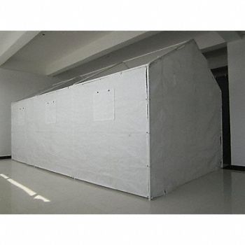 GRAINGER APPROVED Solid Wall Kit for 10x20 Ft Canopy, 11C548