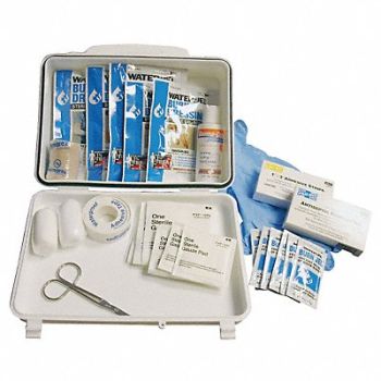 MEDI-FIRST Burn Care Kit 138 Piece Plastic, 11C676
